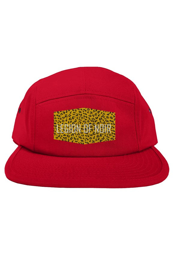 5 Panel Hat Cheetah Style