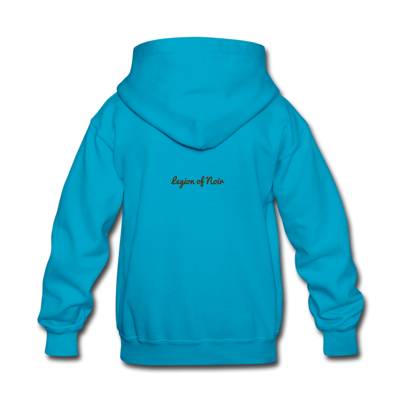 Kids' pull over Hoodie - turquoise