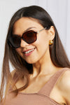 Square Full Rim Sunglasses front view