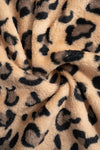 Leopard Wide Leg Pants fabric