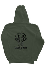 Army zip hoodie