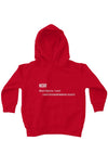 Kids Fleece Pullover Hoodie Noir