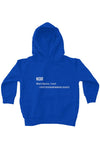 Kids Fleece Pullover Hoodie Noir