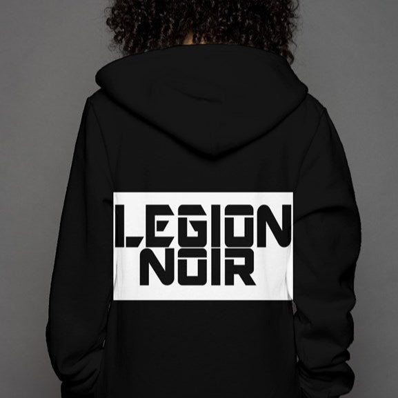 Noir Wars unisex zip hoody