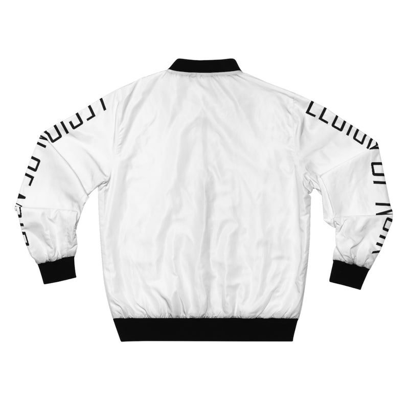 Noir All Over Me Bomber Jacket