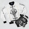 Noir All Over Me Bomber Jacket