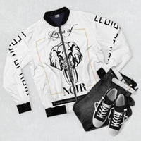 Noir All Over Me Bomber Jacket