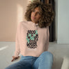 Noir Alpha Crop Hoodie