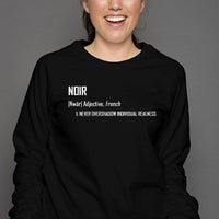 Noir Heavy Crewneck Sweatshirt