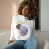Noir Shape Shifter Crop Hoodie